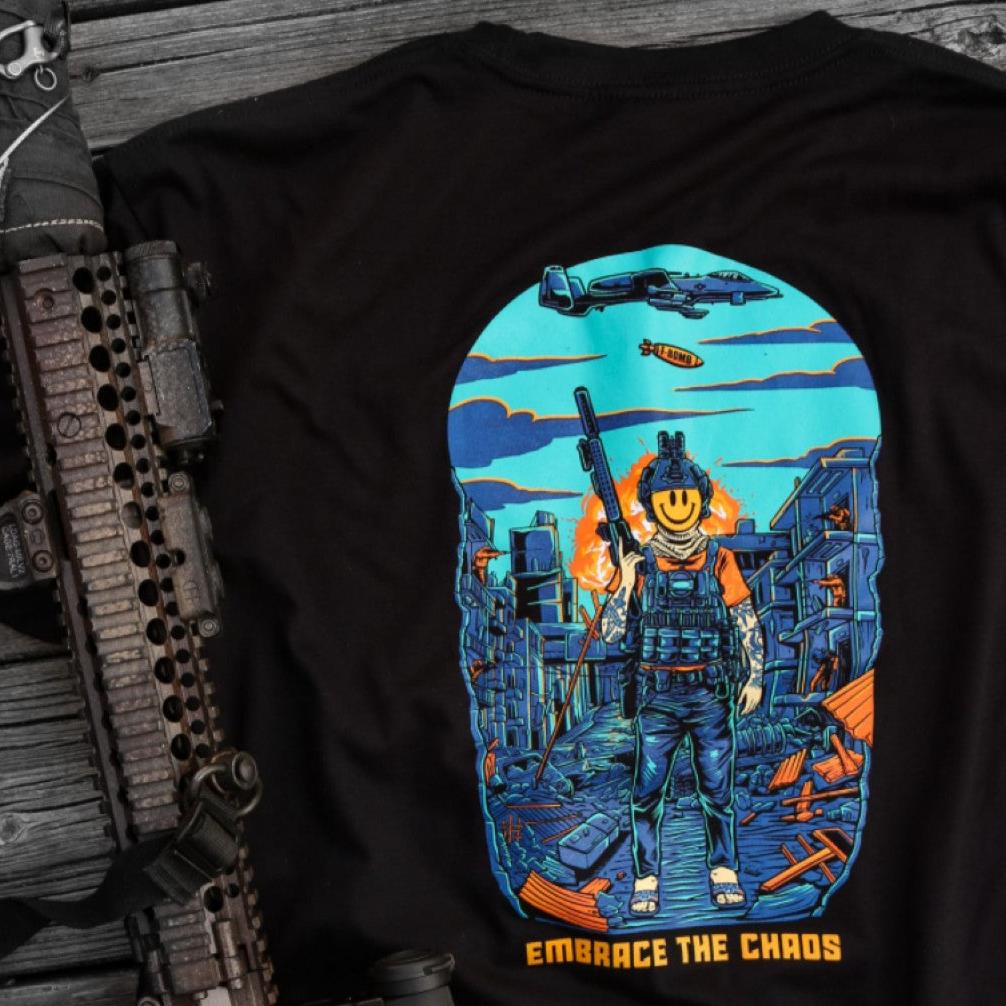 EMBRACE THE CHAOS TEE