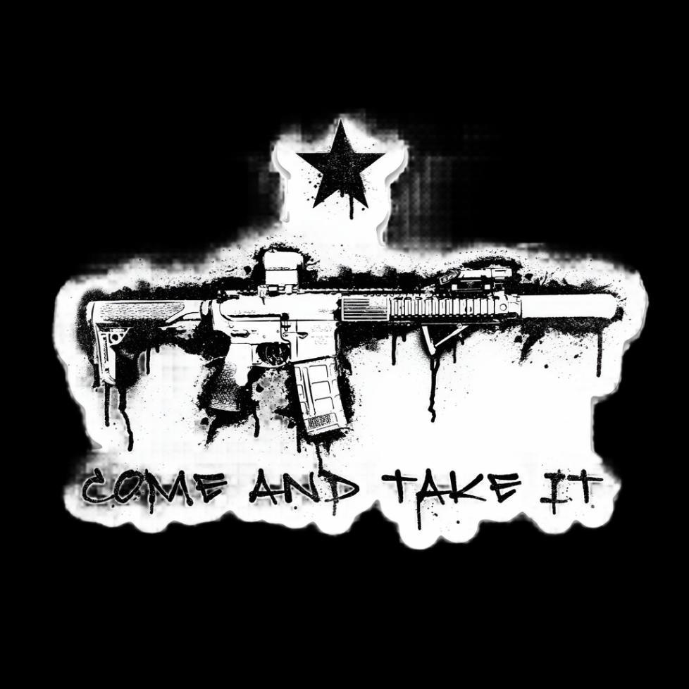 Come and Take it sticker