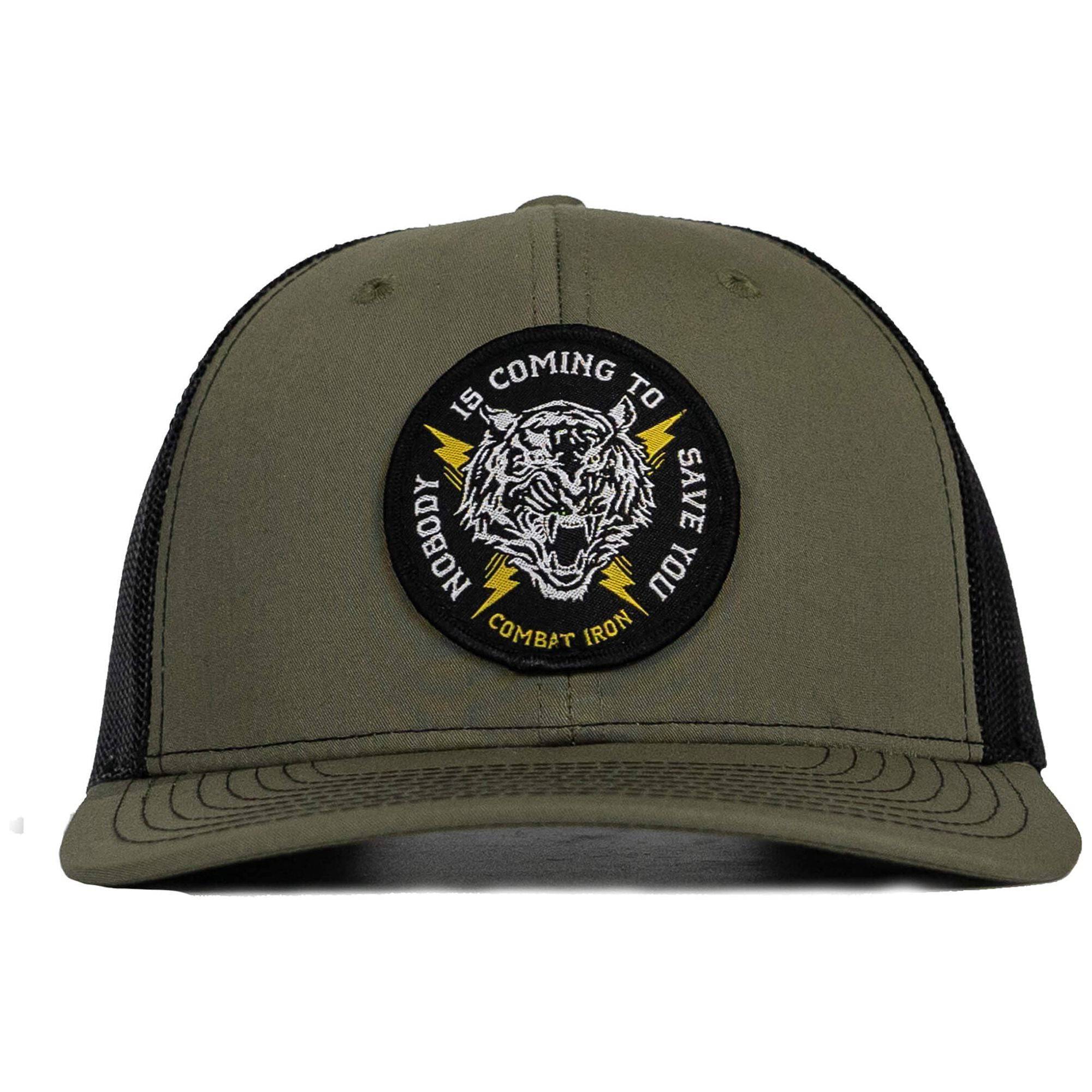 Nobody Is Coming To Save You Patch Snapback Hat