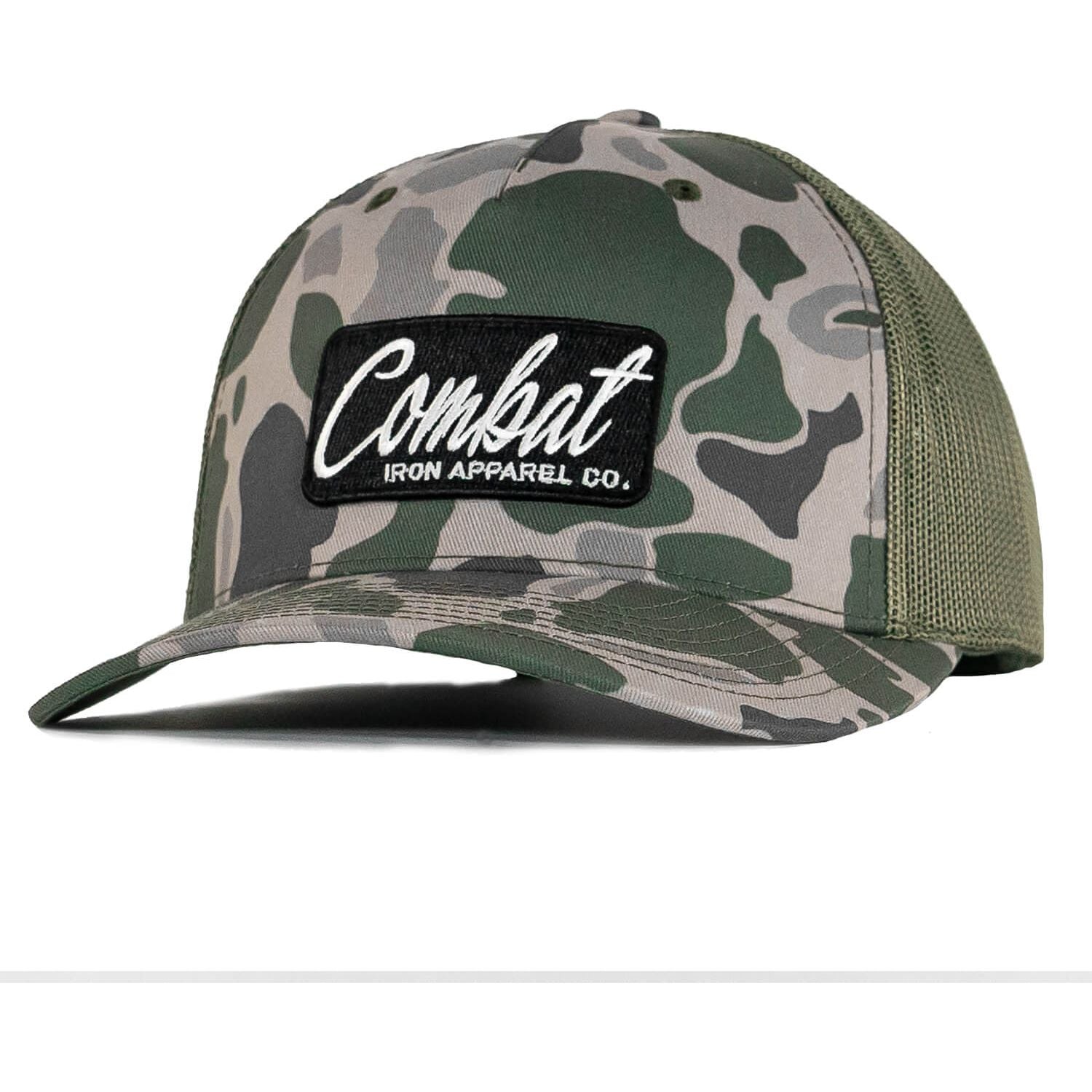 Combat Script Patch Mid-Profile Mesh Snapback Hat