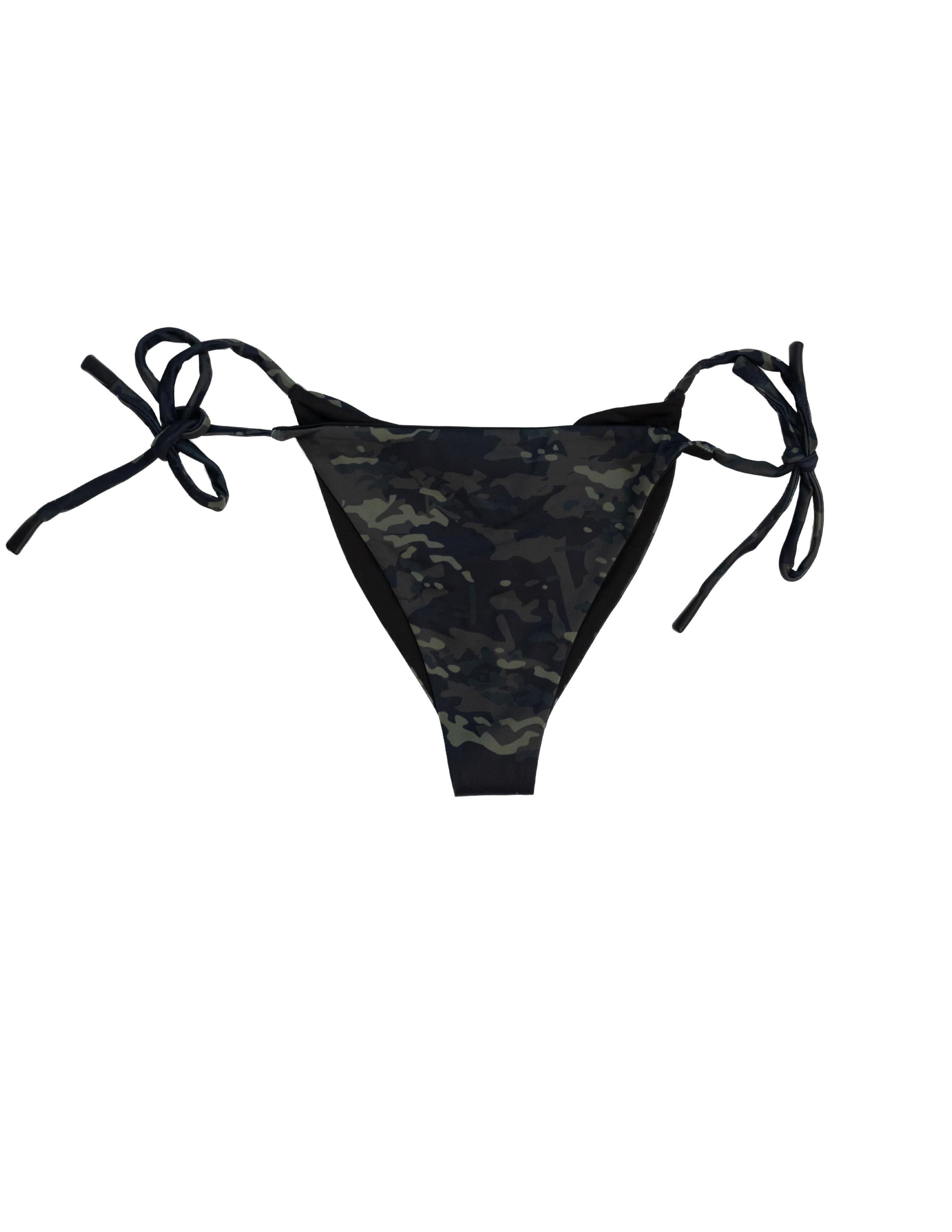 STMC® Black Reversible Bikini - Bottom