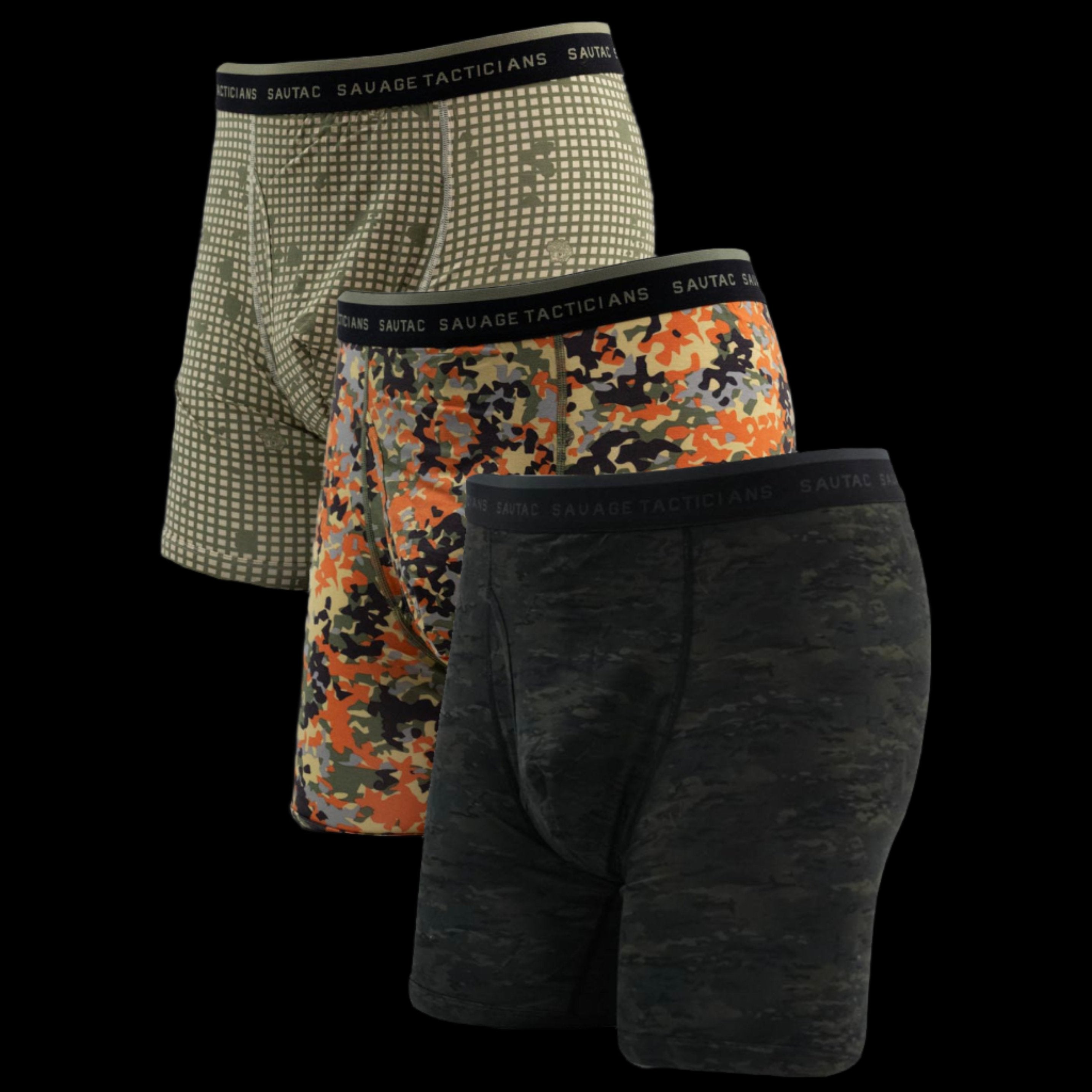 Camo Boxer Briefs 3 Pack