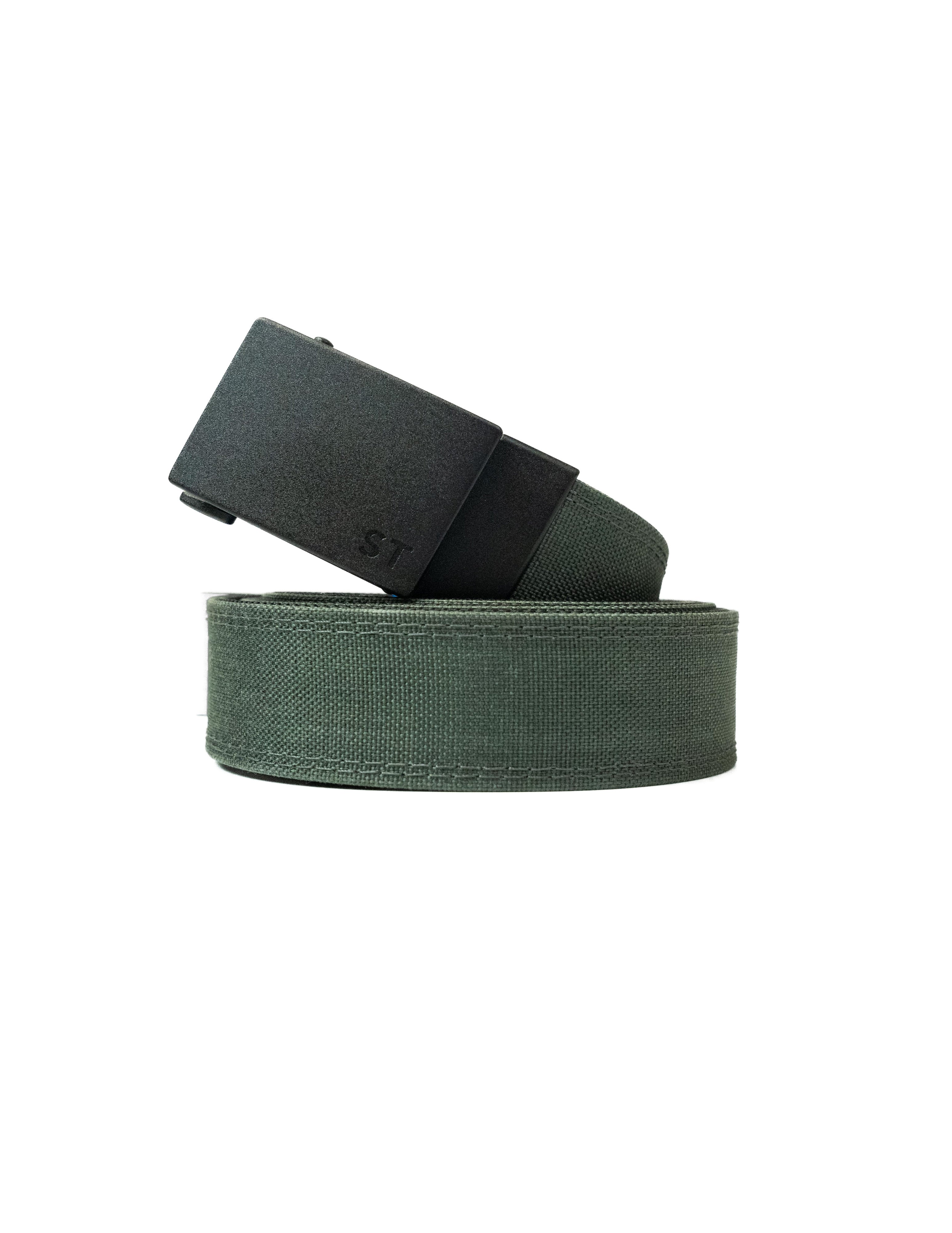 Gray Nylon EDC Ratchet Belt