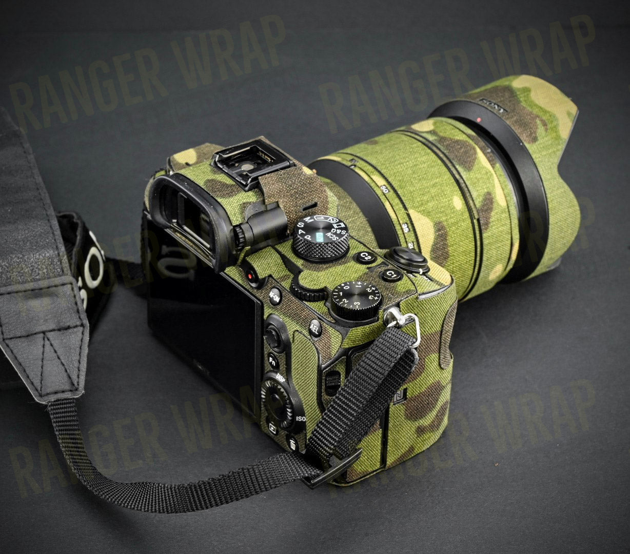 Canon Camera Body Wrap - in Cordura Fabric