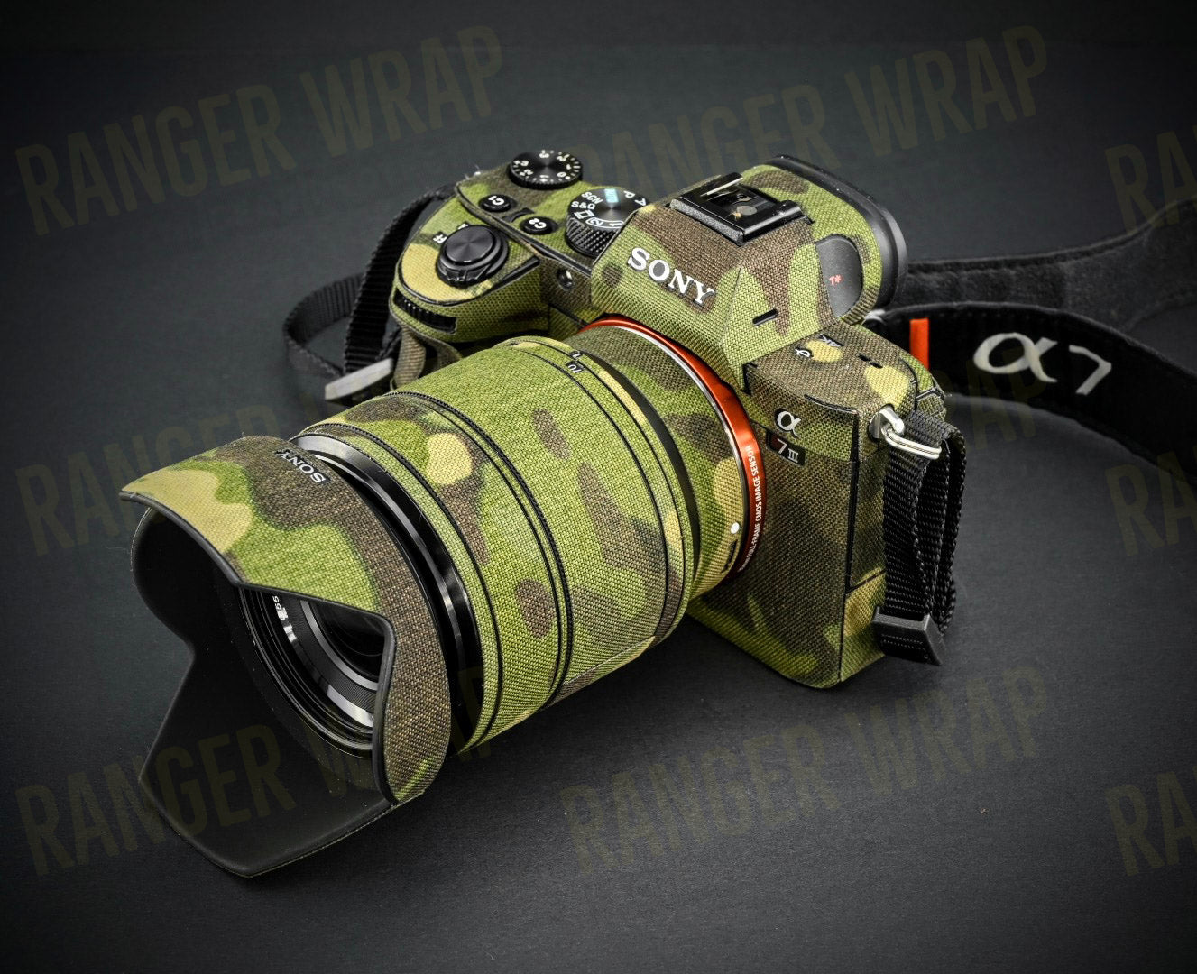 Sony A6000 Series Camera Body Wrap - in Cordura Fabric