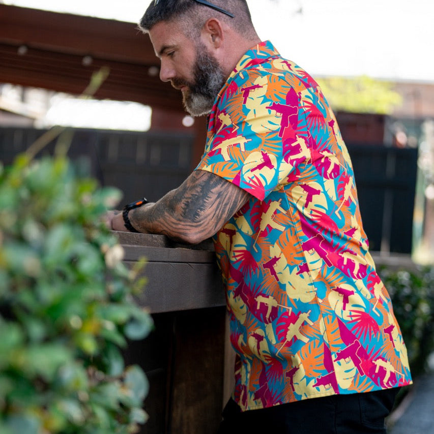 Spray & Pray Button-up