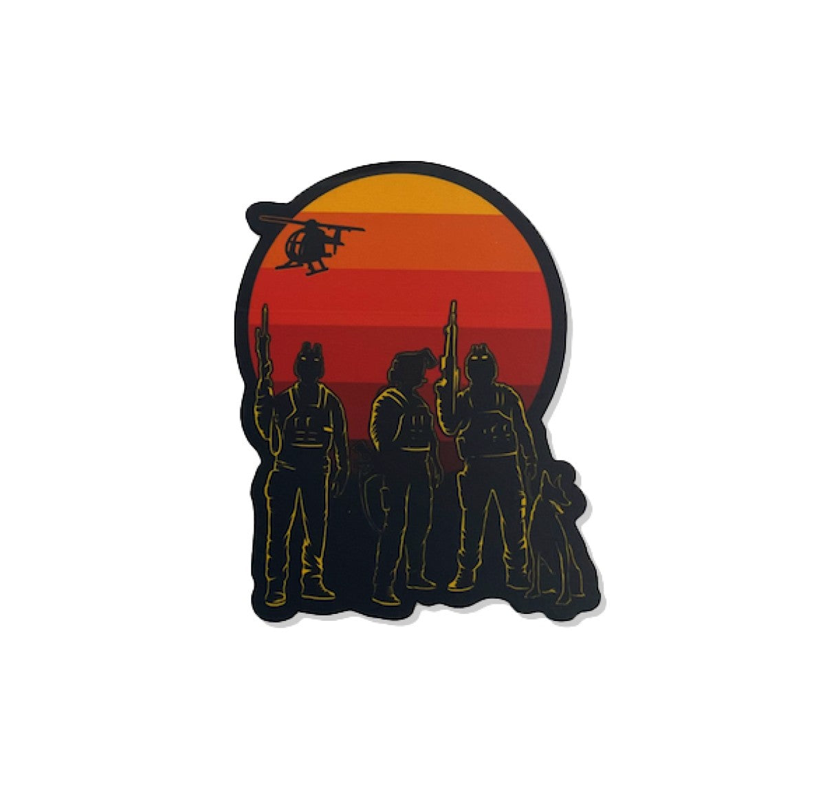 Unity Sunset Sticker