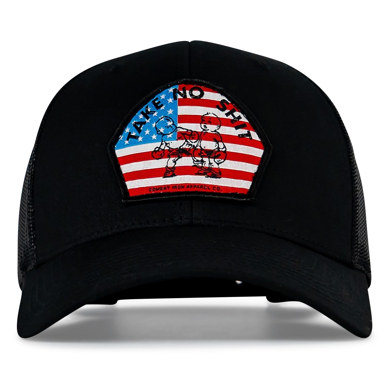 Take No Shit Amerikanische Flagge Patch SnapBack
