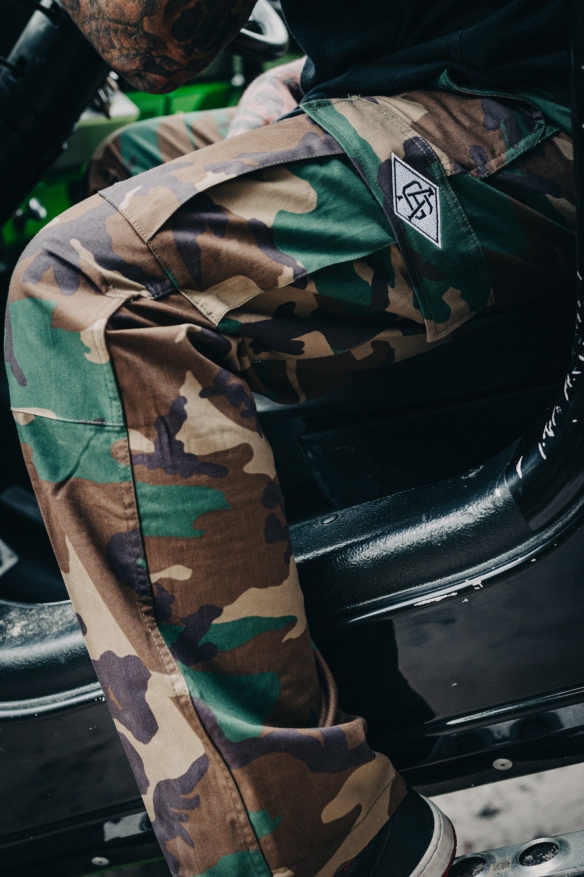 Woodland Camo Tactical B.D.U Cargo Pants