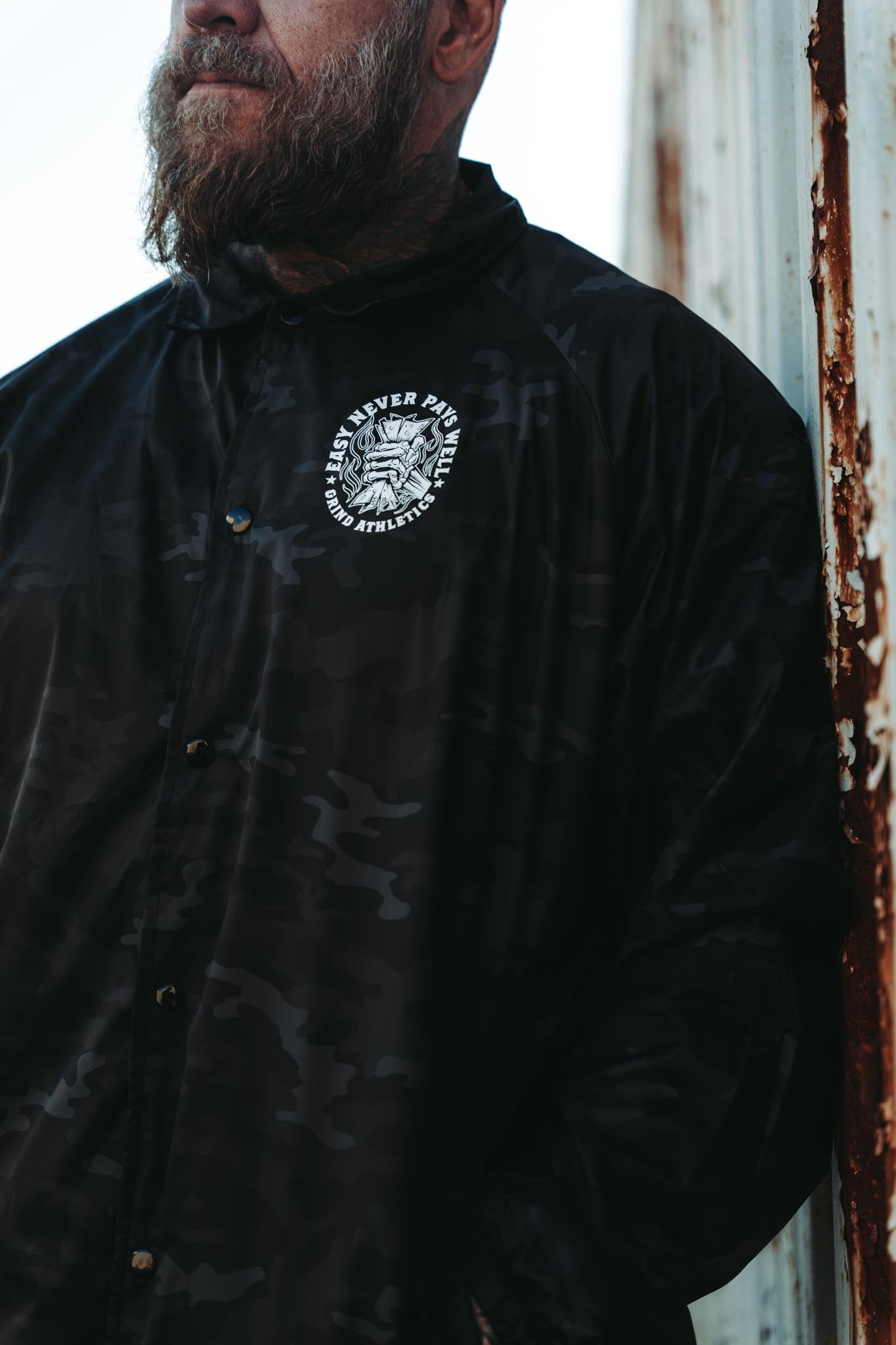 Easy Never Pays Well - Coaches Jacket