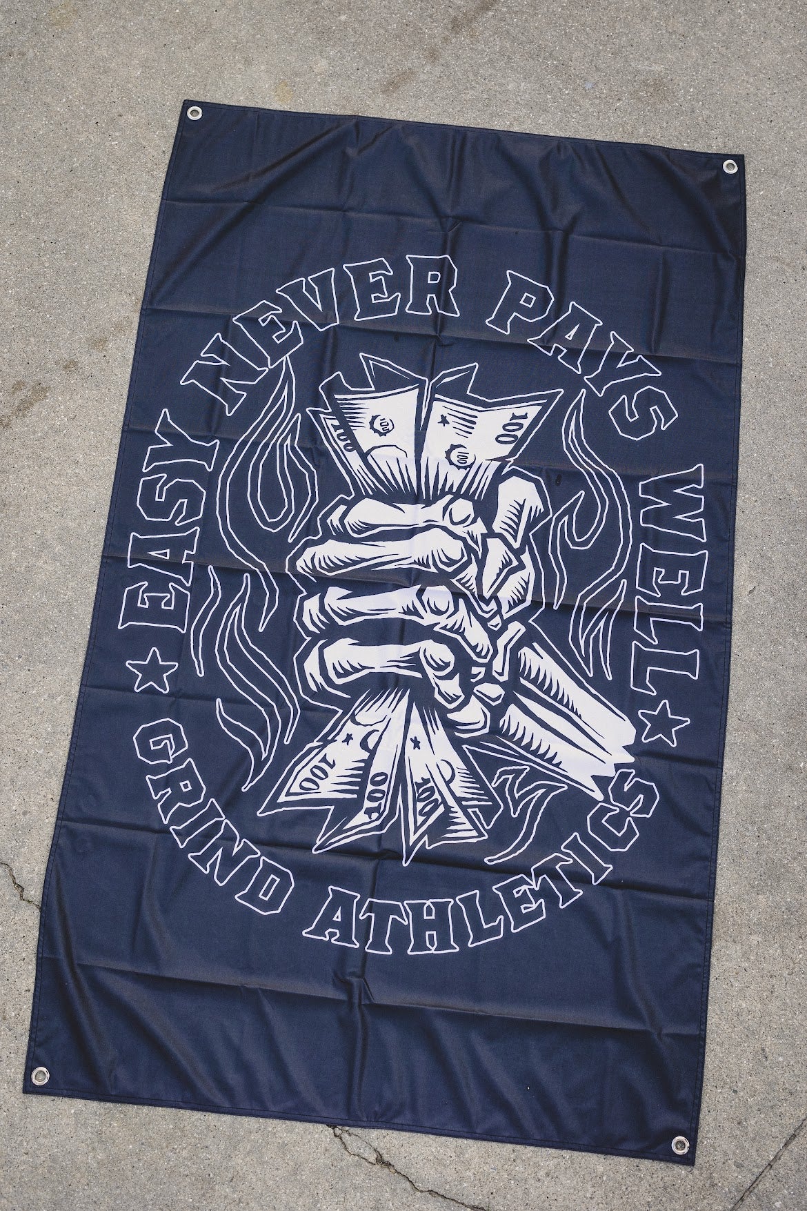 FLAG - EASY NEVER PAYS WELL