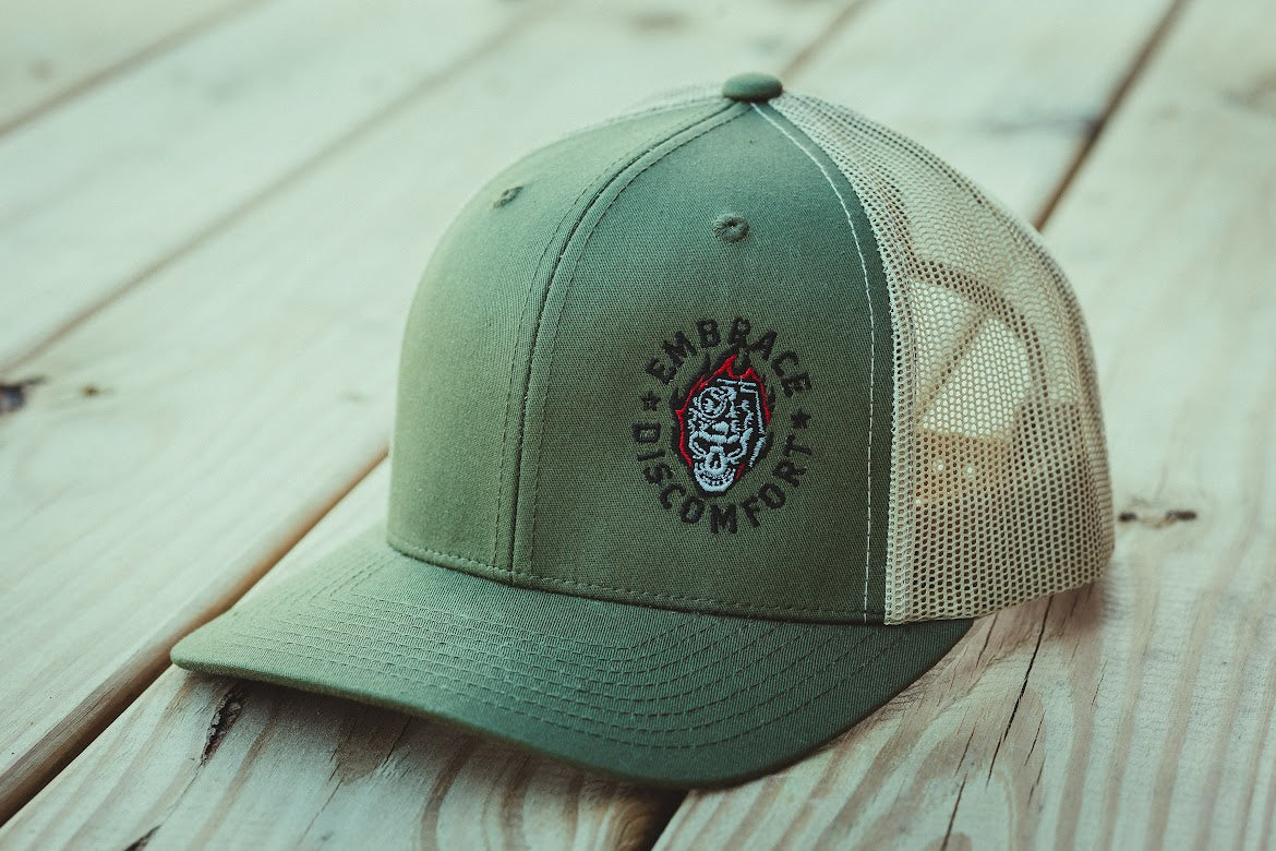 Embrace Discomfort - Snapback Trucker Hat