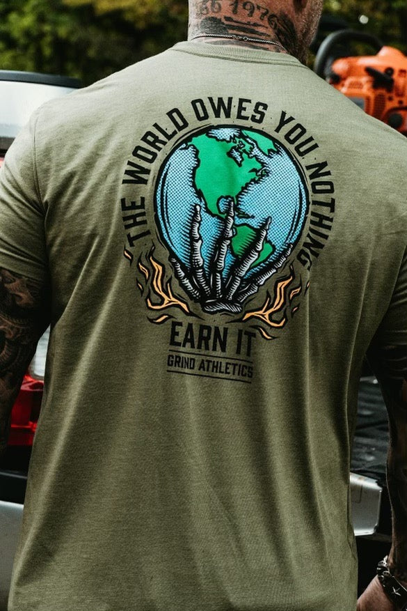 The World Owes You Nothing. Earn It.
