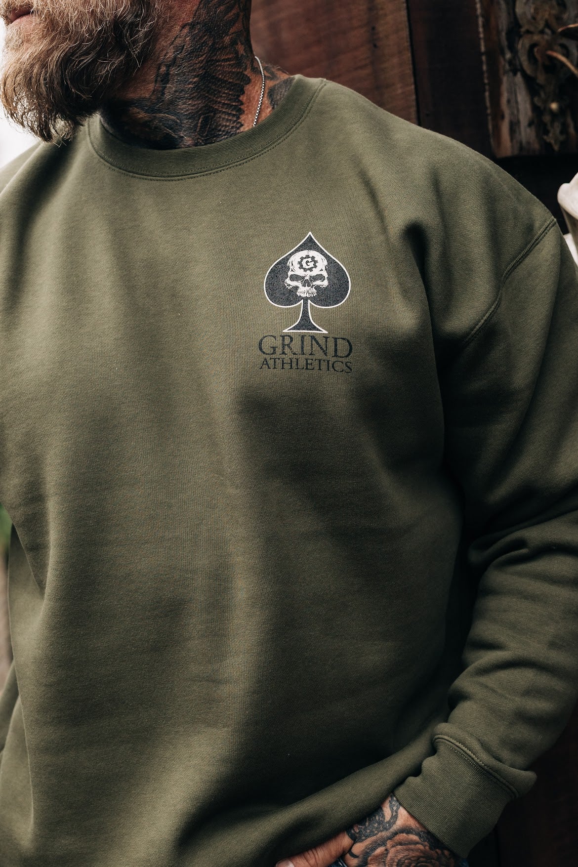 Fortune Favors The Bold - Crewneck Heavyweight Sweatshirt