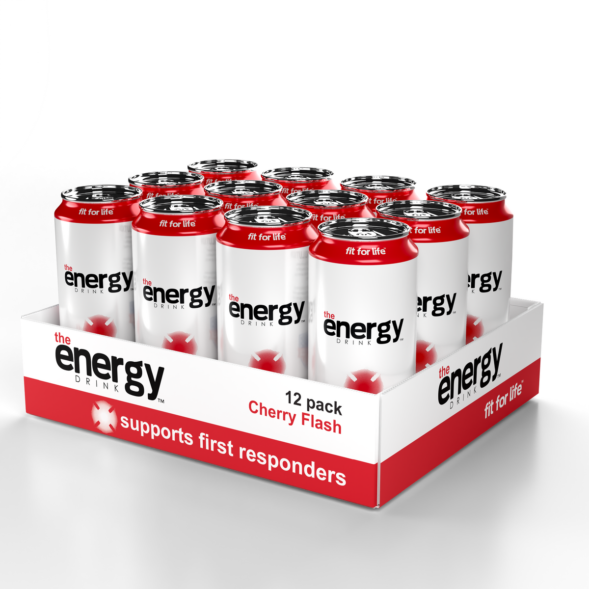 der Energy Drink™ Cherry Flash 12er-Pack