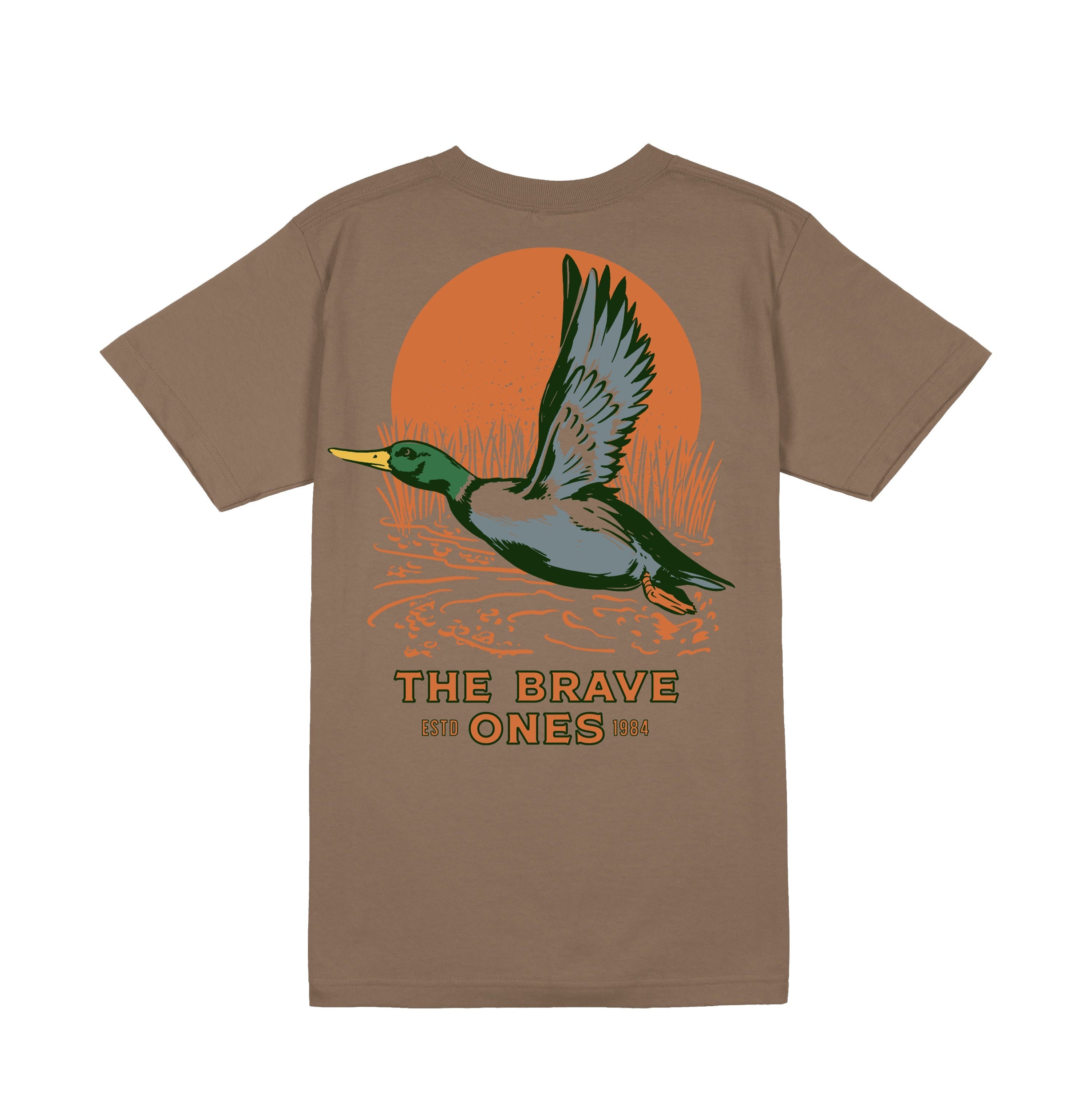 The Mallard T-Shirt – Brown | The Brave One
