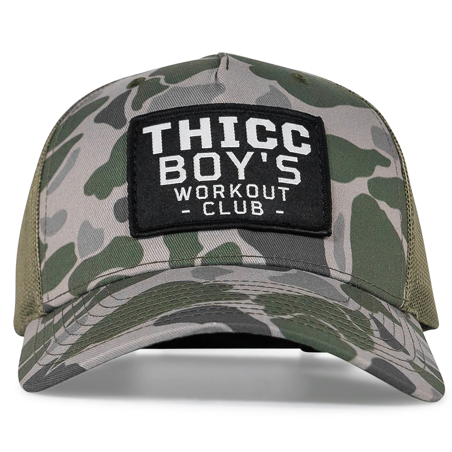 THICC BOYS WORKOUT CLUB PATCH SNAPBACK HAT