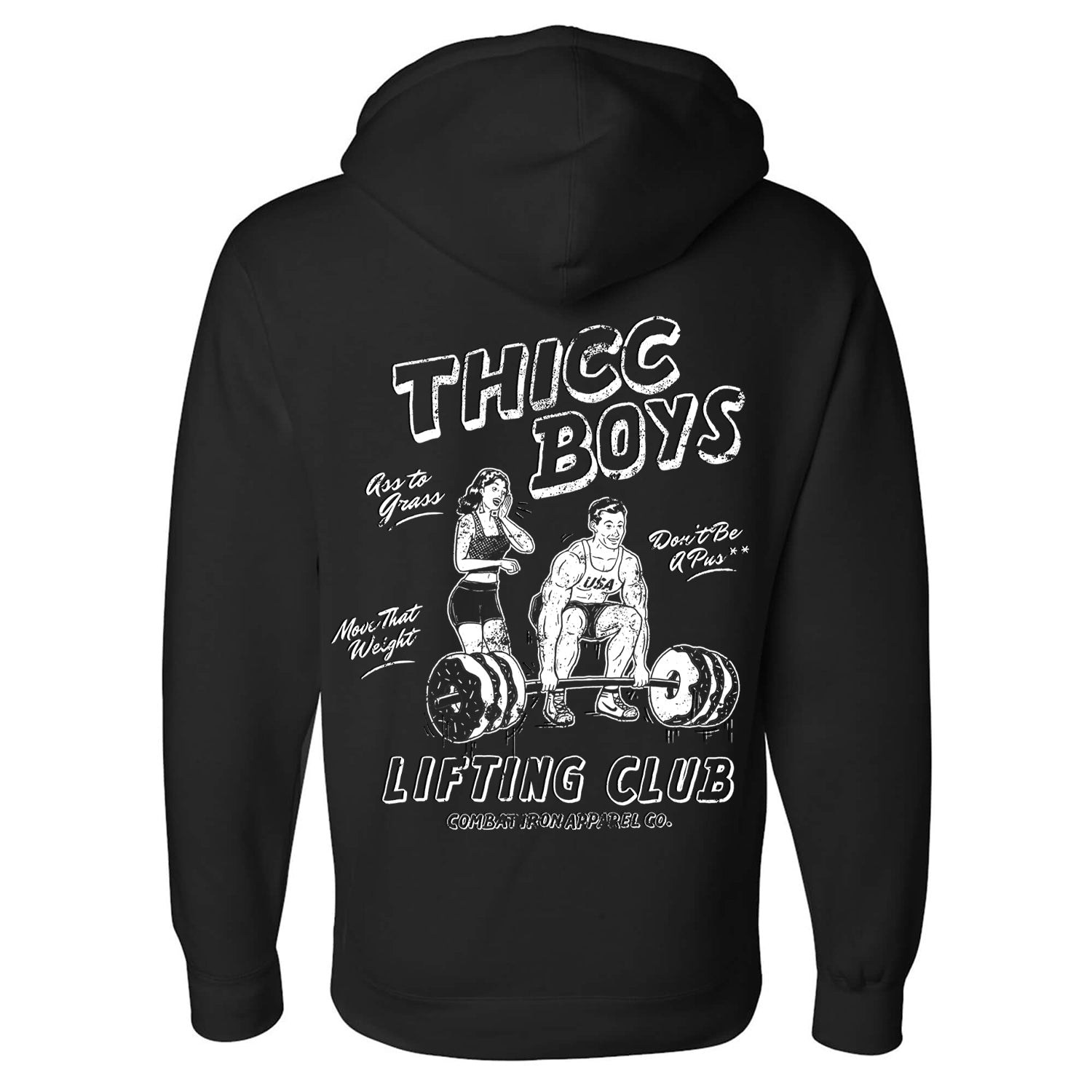 Thicc Boys Lifting Club Men's Hoodie