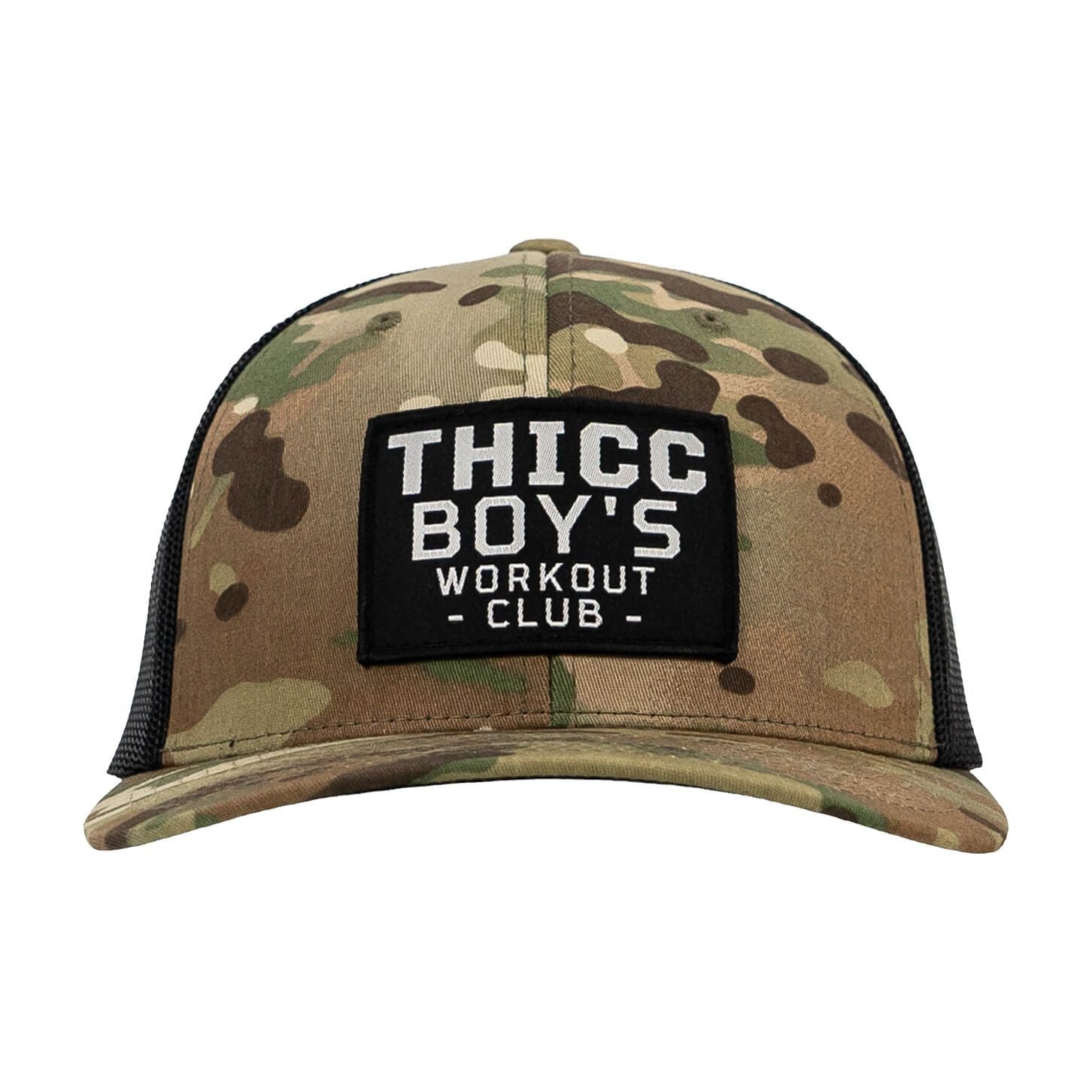 THICC BOYS WORKOUT CLUB PATCH SNAPBACK HAT