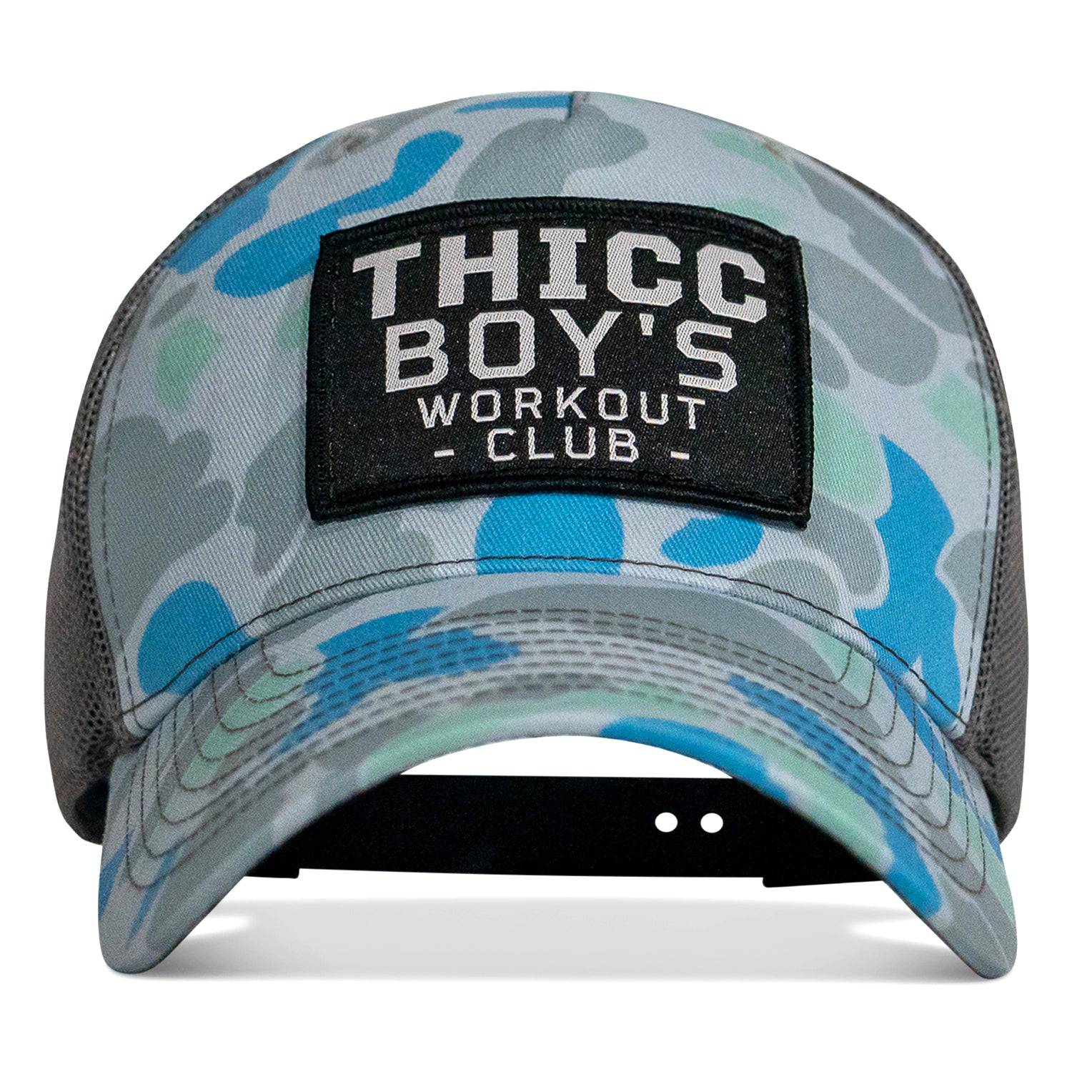 THICC BOYS WORKOUT CLUB PATCH SNAPBACK HAT