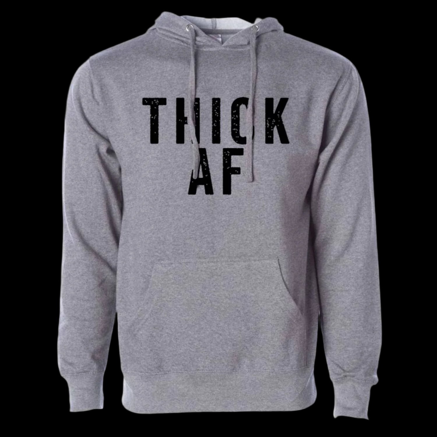 THICK AF MEN'S MIDWEIGHT FLEECE LINED HOODIE