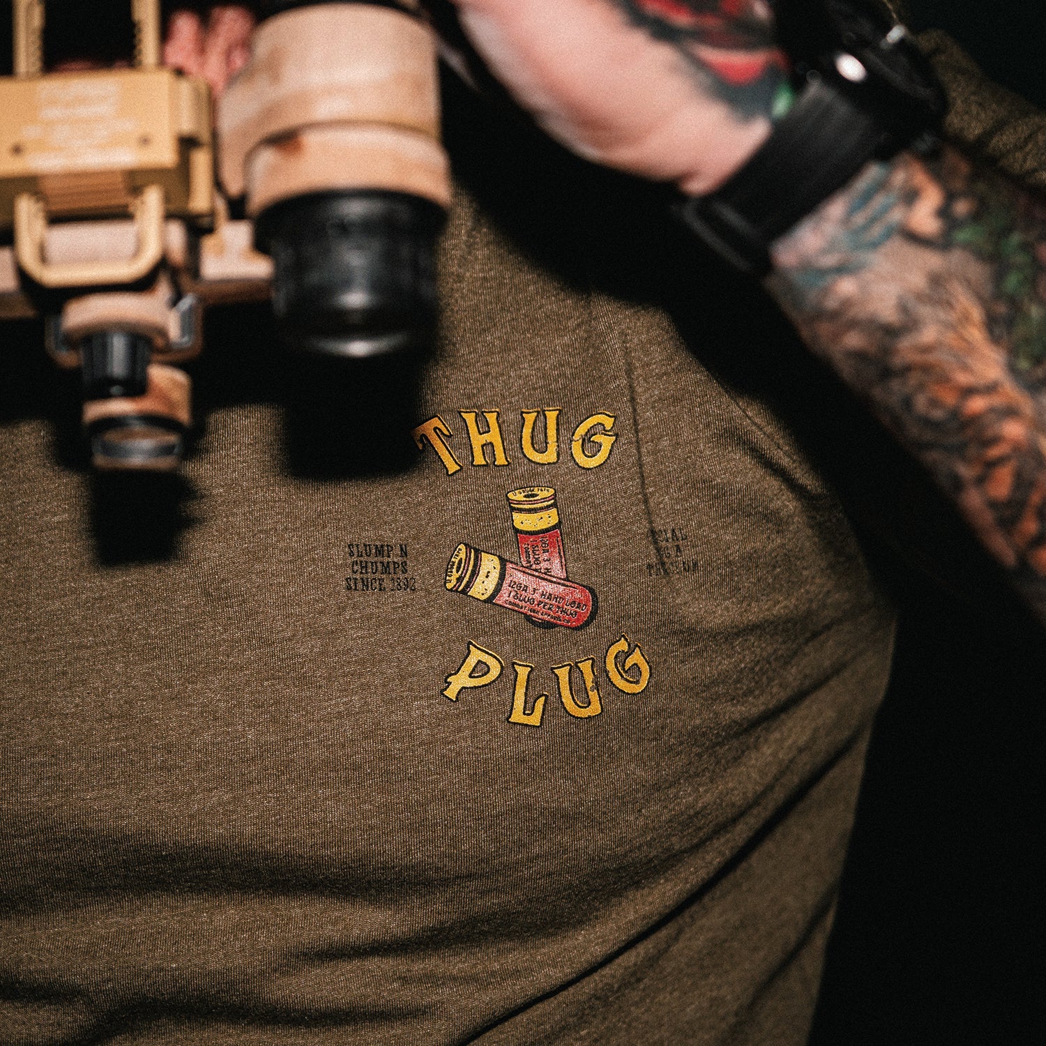 THUG PLUG: OFFICIAL PLUG A THUG MEN'S T-SHIRT