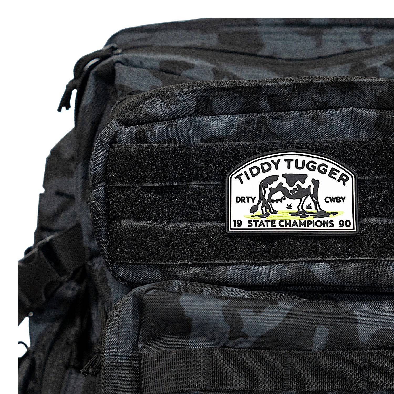State Champions Tiddy Tugger PVC Velcro Patch