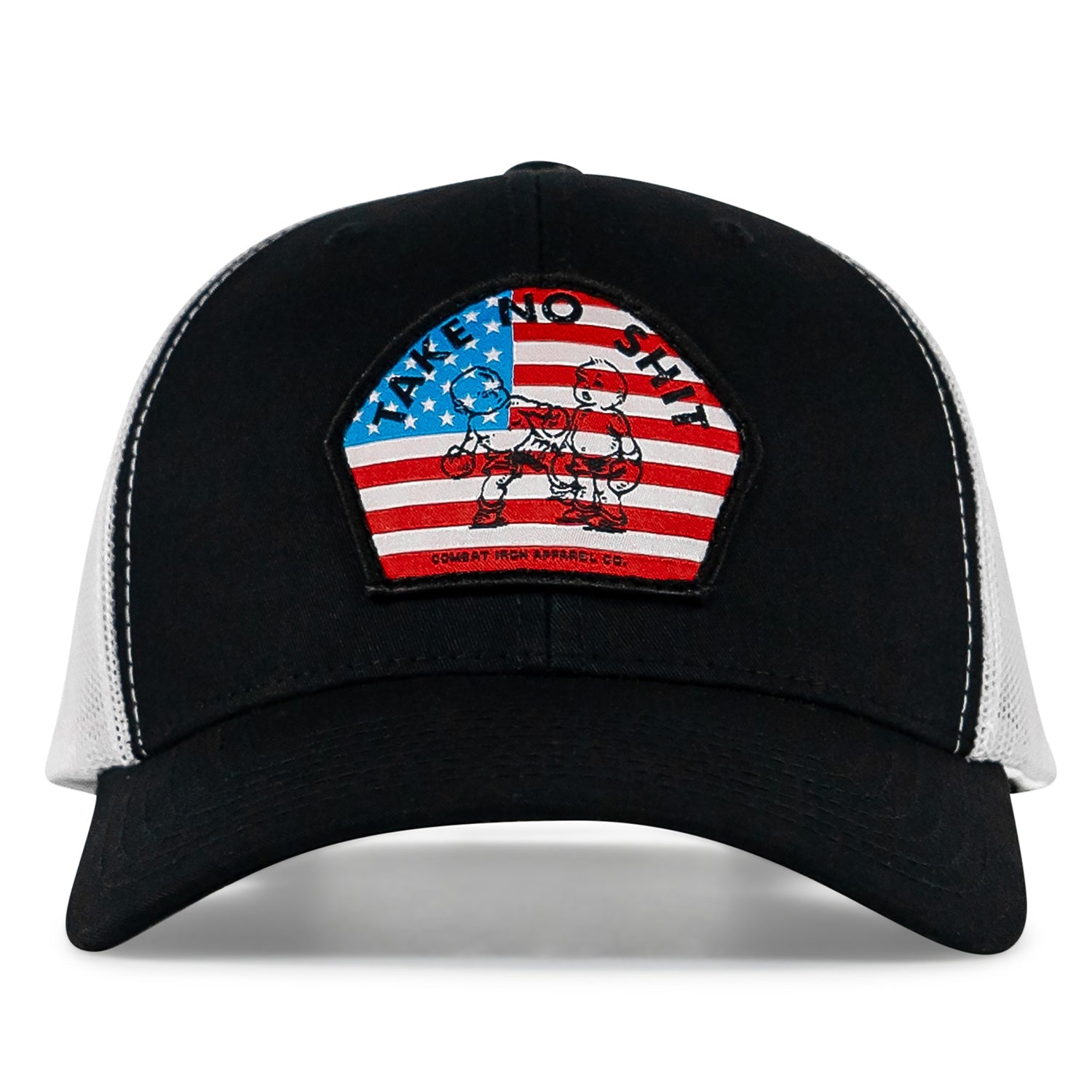 Take No Shit American Flag Patch SnapBack