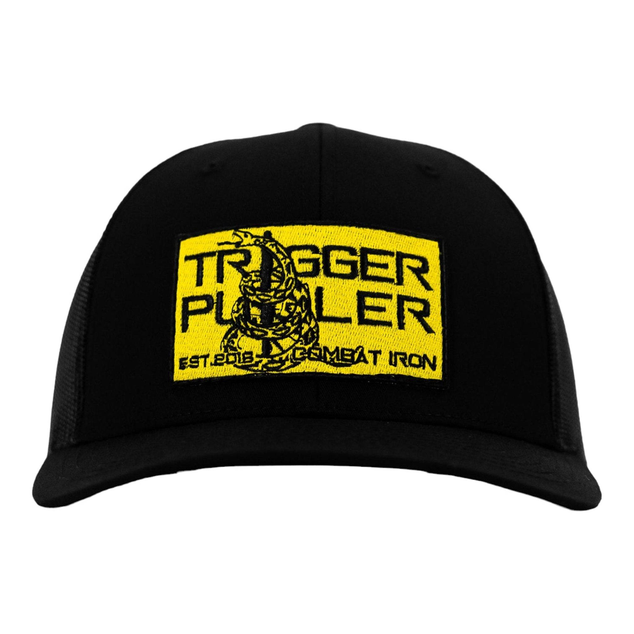 TRIGGER PULLER YELLOW GADSDEN FLAG PATCH SNAPBACK HAT