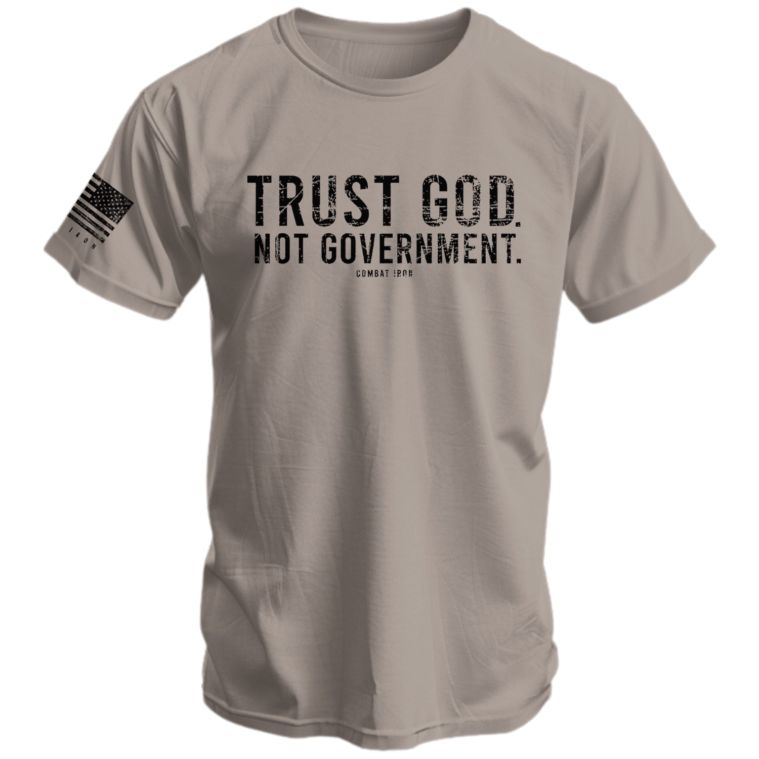 Trust God. Not Government. Men's T-Shirt