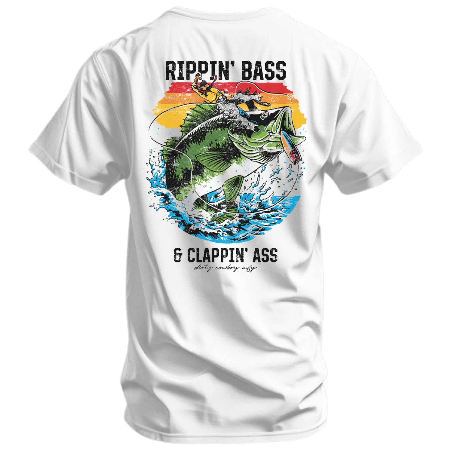 Rippin' Bass & Clappin' Ass Men's T-Shirt