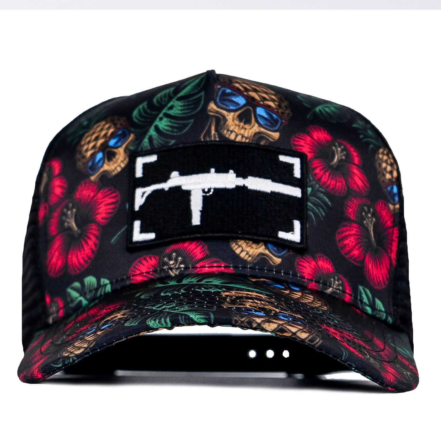 UZI BLACK PINEAPPLE EXPRESS PATCH SNAPBACK HAT