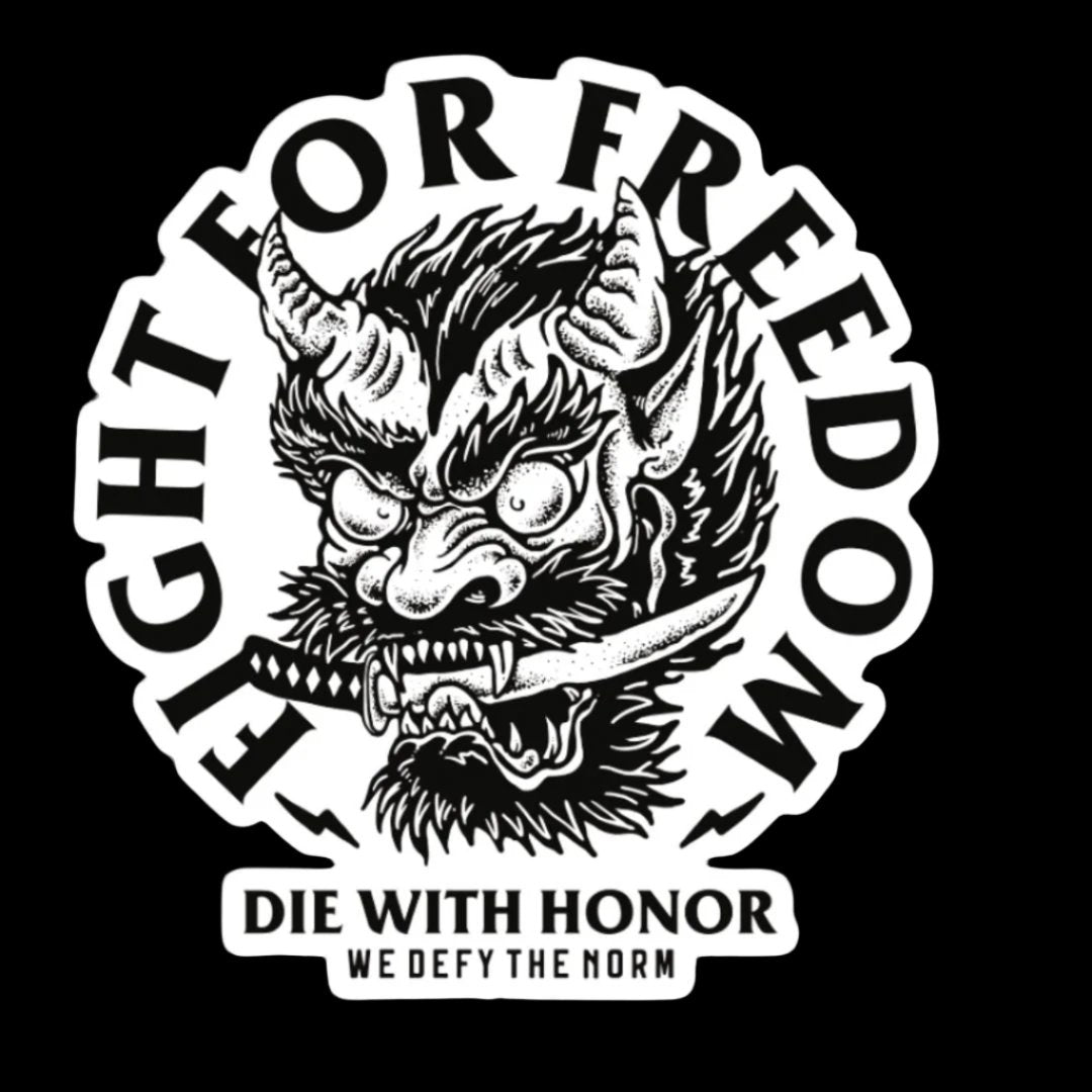 FIGHT FOR FREEDOM STICKER