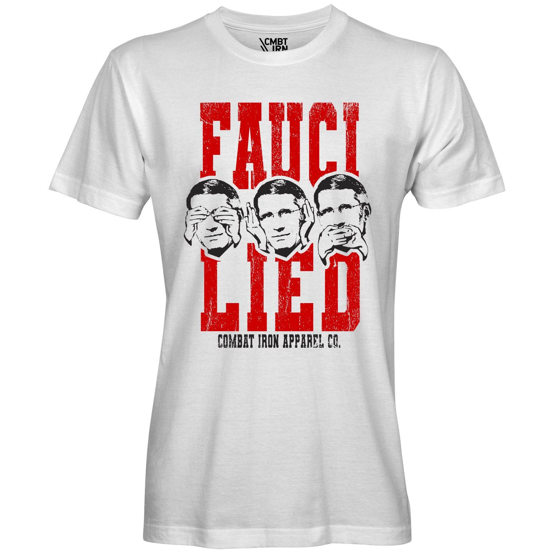 Fauci Lied Men's T-Shirt