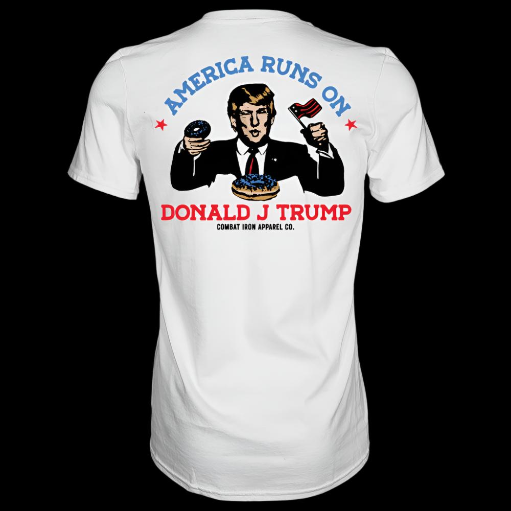 America Run's On Donald J. Trump Men's T-Shirt