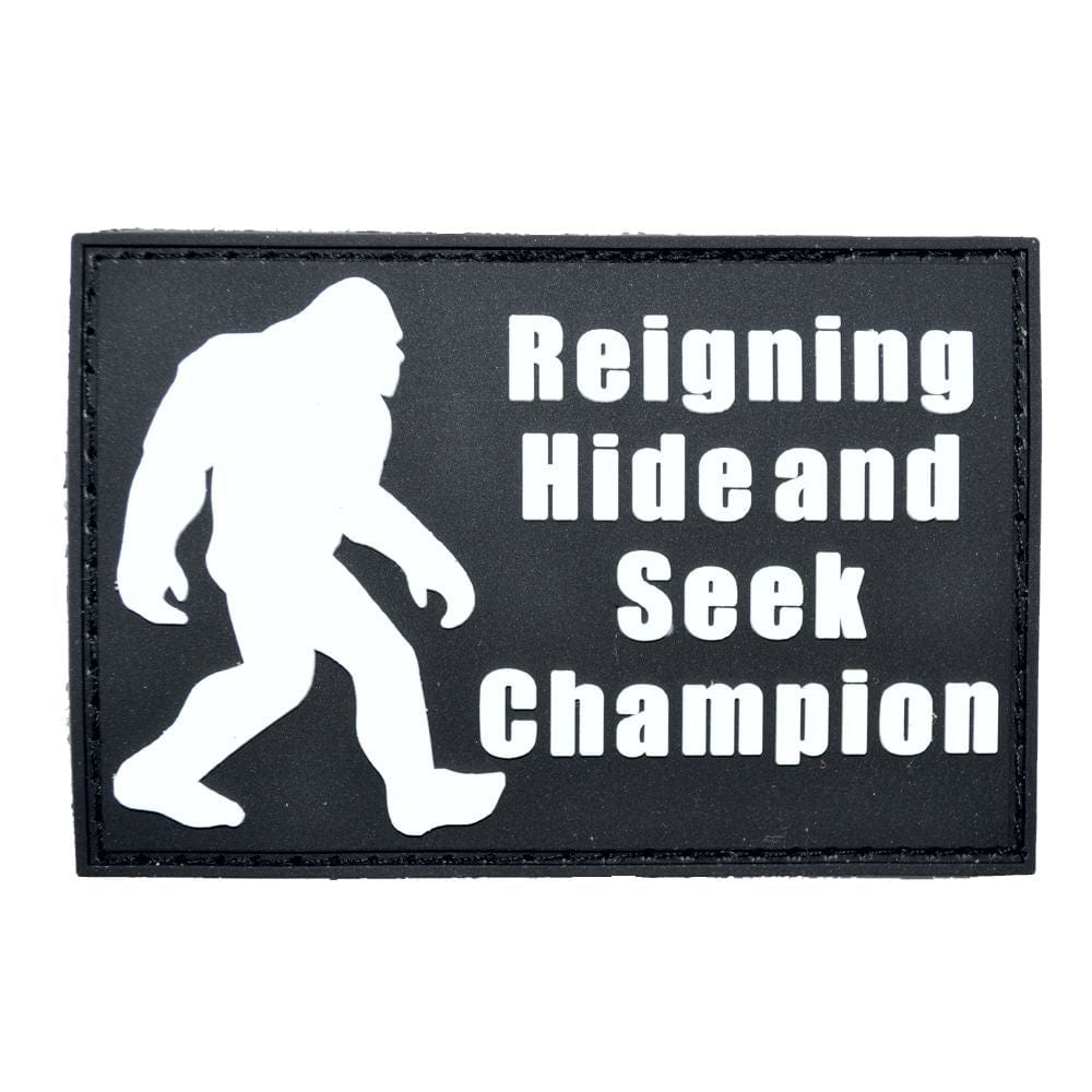 Reigning Hide and Seek Champion - PVC Patch