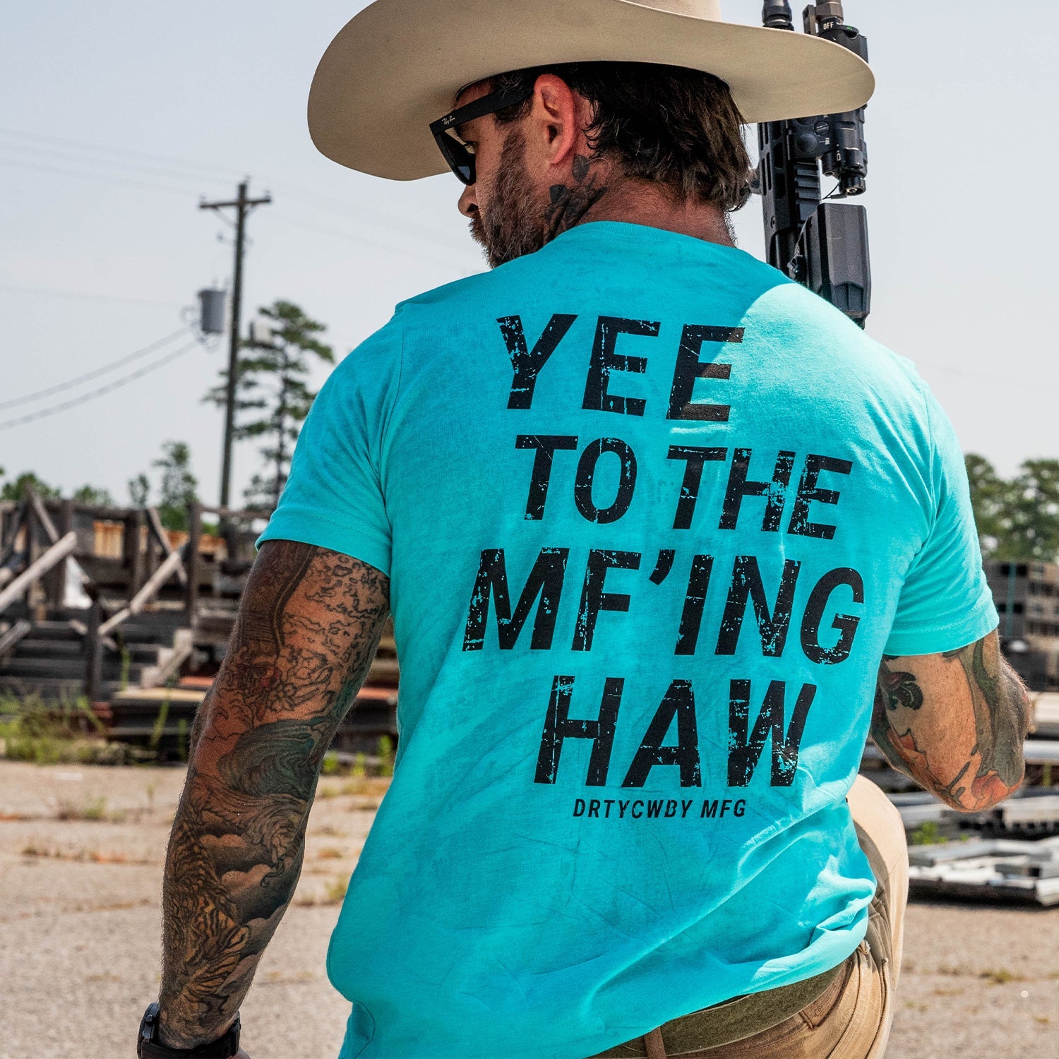 Yee To The Mf'Ing Haw Rodeo Men's T-Shirt