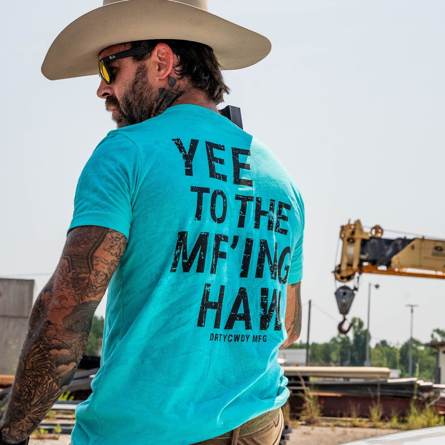 Yee To The Mf'Ing Haw Rodeo Men's T-Shirt